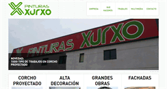 Desktop Screenshot of pinturasxurxo.com